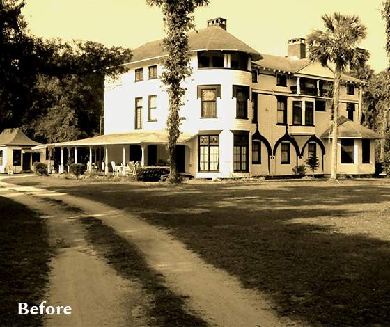 The Stetson Mansion before the renovations