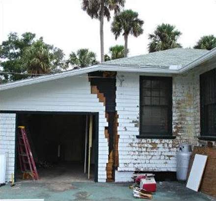 The Stetson Mansion before the restoration began