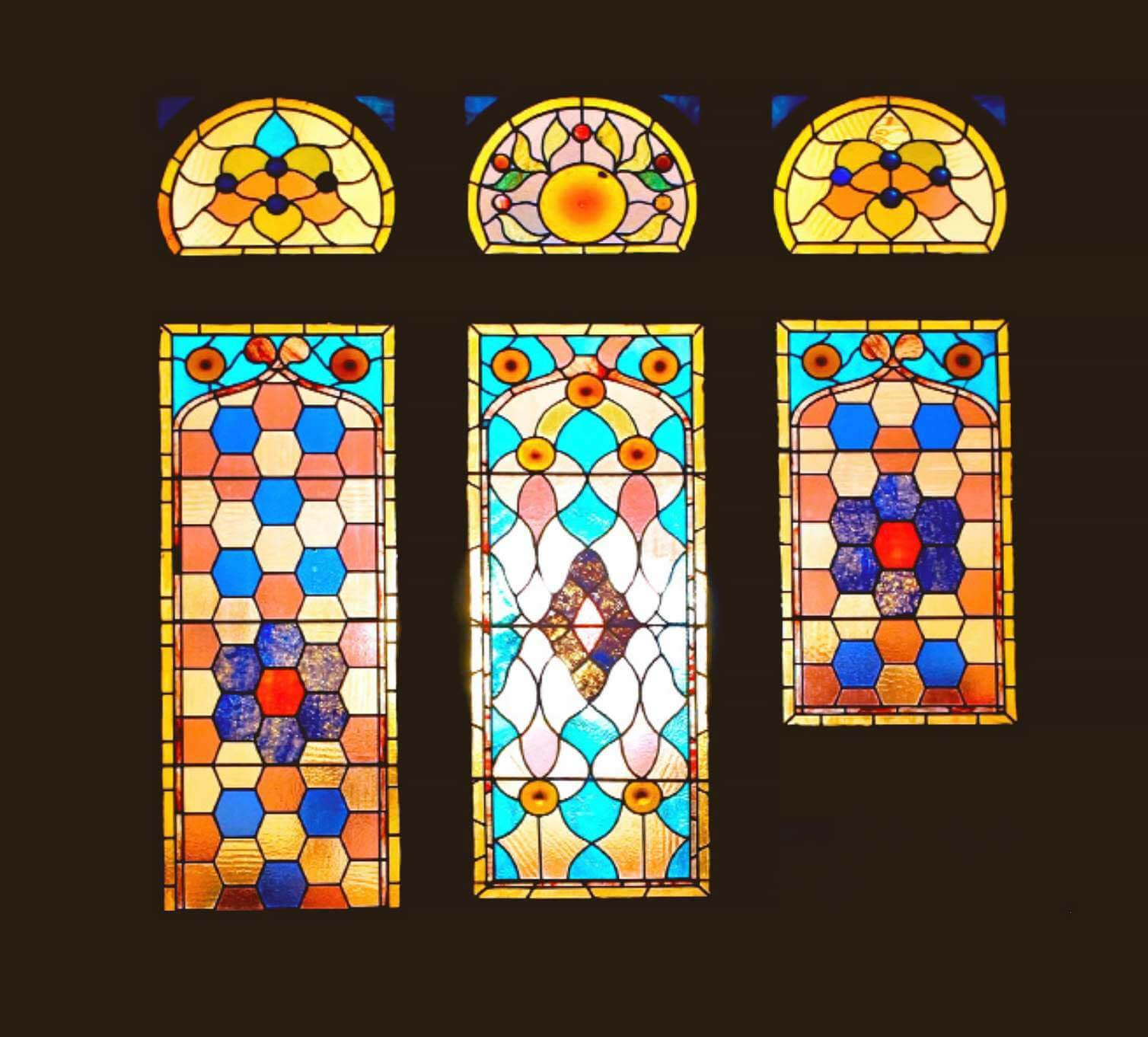 beautiful stained glass window