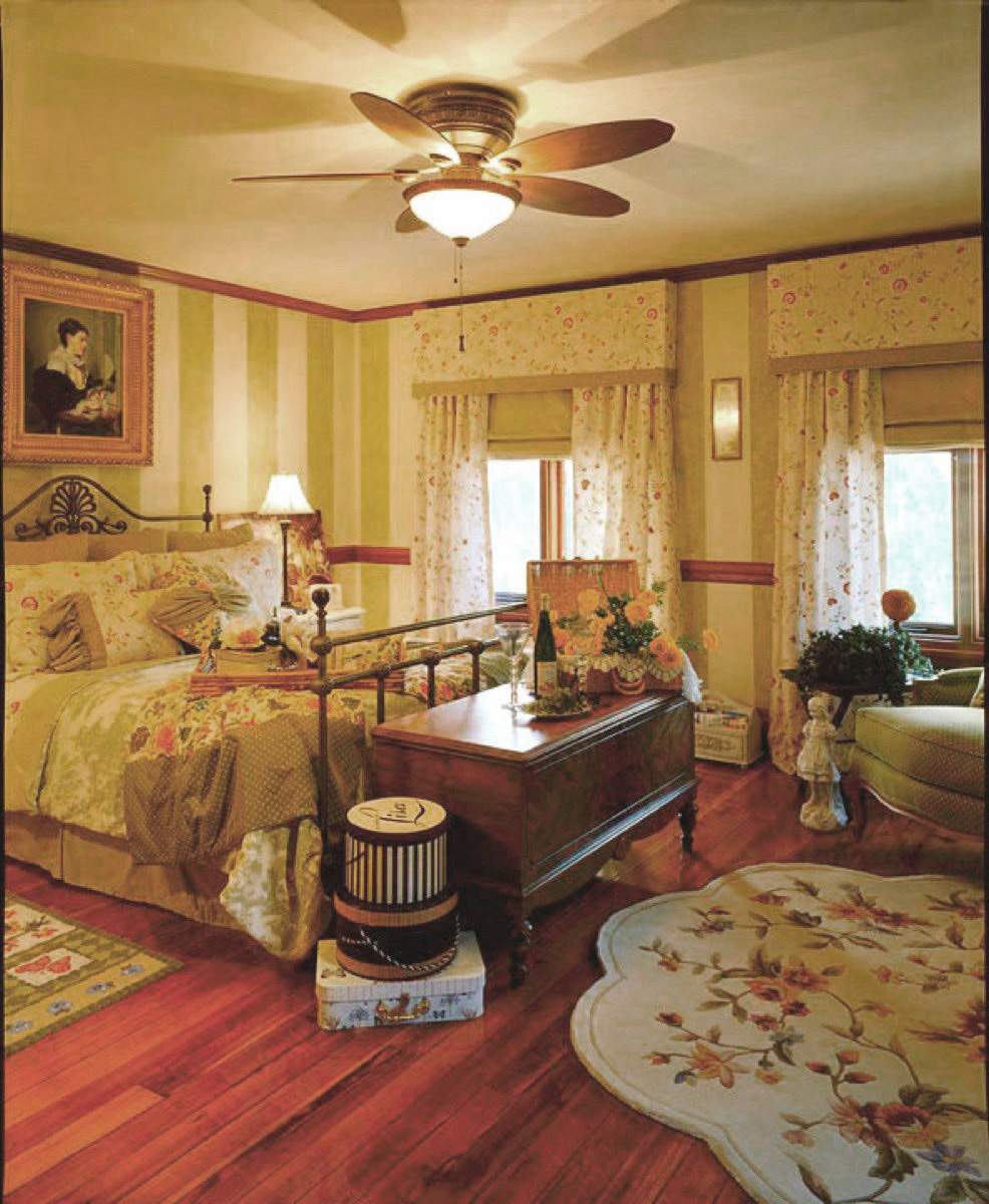 The guest bedroom of the zen guesthouse