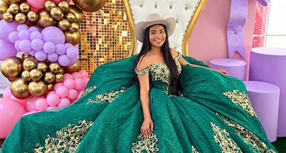 Placeholder — a quinceañera at the mansion