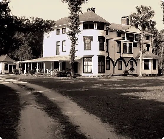 Archival photograph of the Stetson Mansion